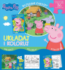 Peppa Pig. Układaj i koloruj